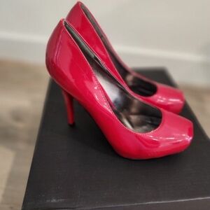 Elegant Red High Heels